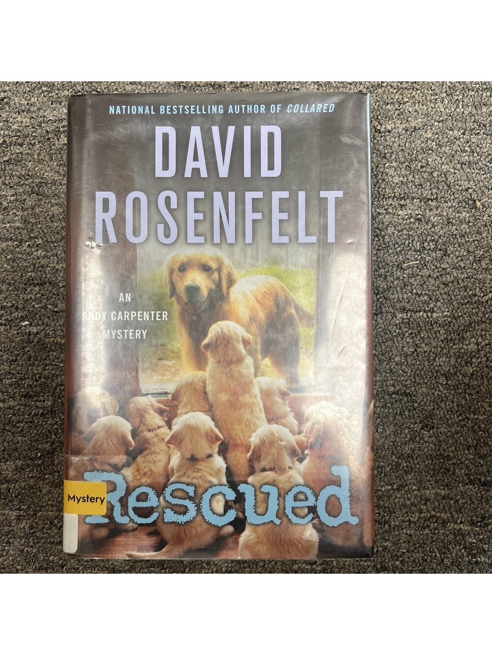 Rescued: An Andy Carpenter Mystery by, David Rosenfelt HC